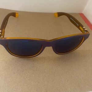 Blue moon Blenders Blue Sunglasses & Pouch